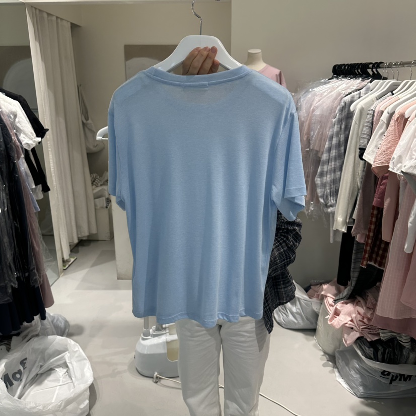 LORING RE I韓國直郵女士新品時尚休閑推薦人氣職業T恤LORING RE-I/BARET恤