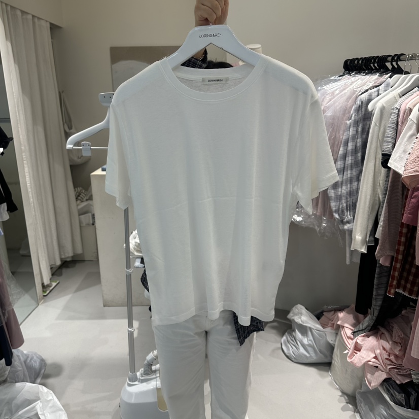 LORING RE I韓國直郵女士新品時尚休閑推薦人氣職業T恤LORING RE-I/BARET恤圖色1