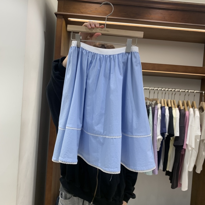 THE CAMEL韓國代購女裝新品26春夏半身裙中短裙the came_l 家半身裙/中短裙圖色1