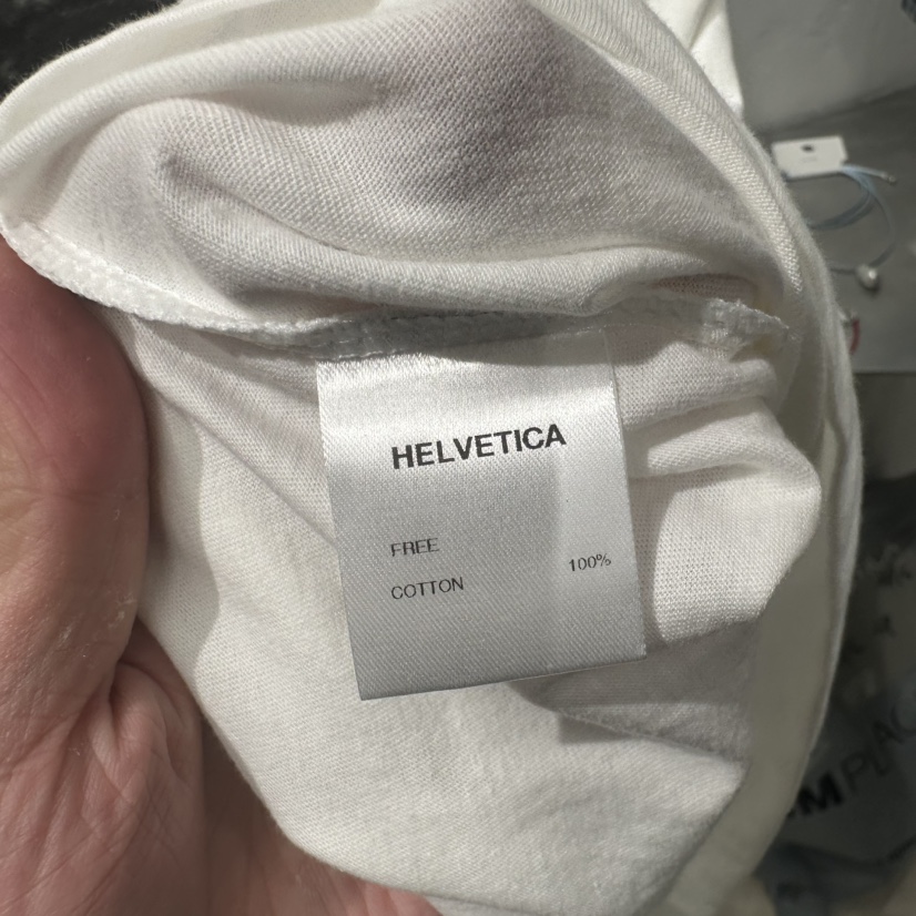 HELVETICA韓國直郵實拍女士新款26夏季時尚推薦熱賣職業T恤HELVETICAT恤