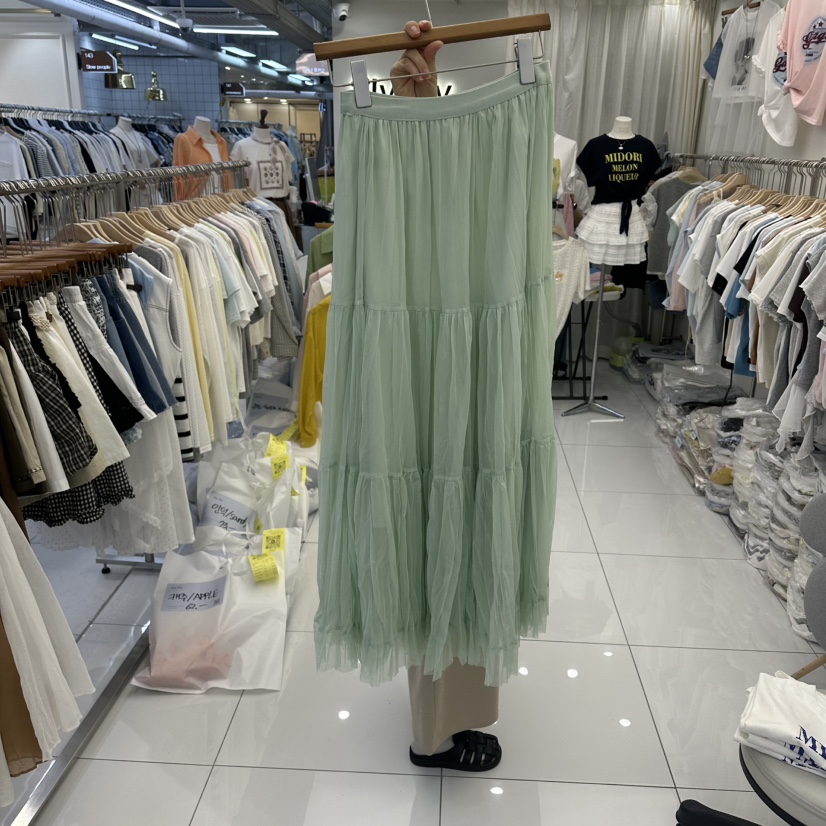 FLYFLY/LULULALLA/LIVE東大門實拍韓國女裝新品休閑長裙FLYFLY/LULULALLA/LIVE長裙圖色2