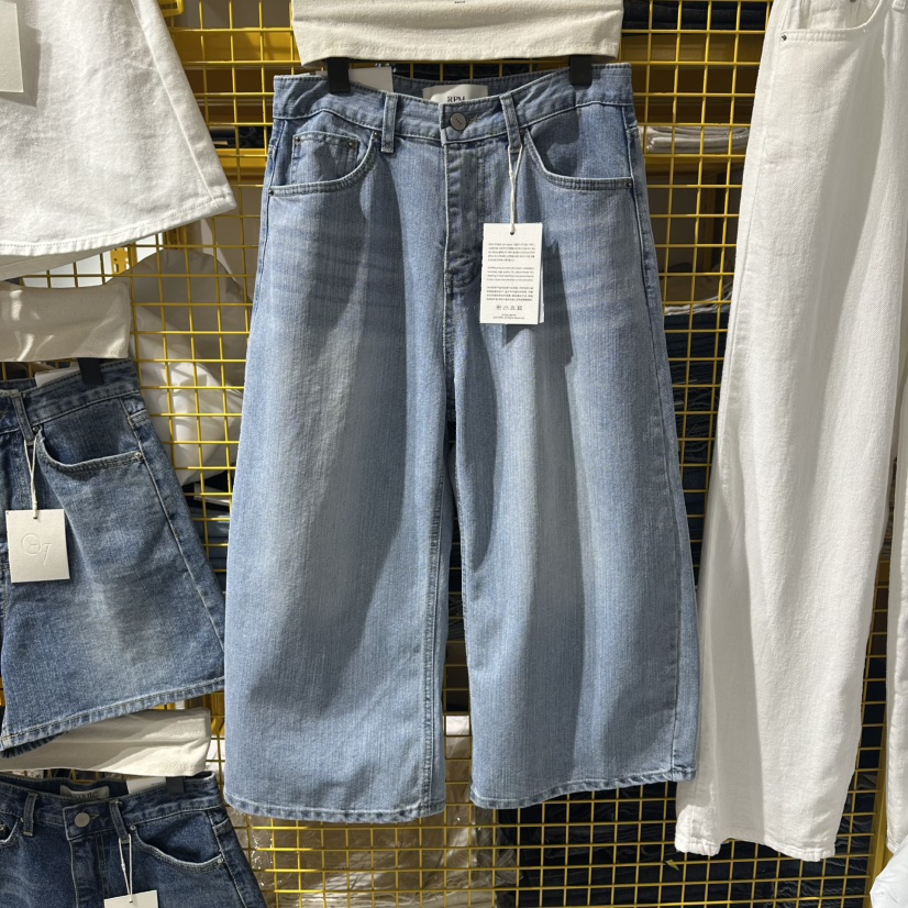 RPM/OVMUTE韓國直郵實拍女裝新款熱賣26夏季職業推薦牛仔褲RPM/OVMUTE牛仔褲圖色1