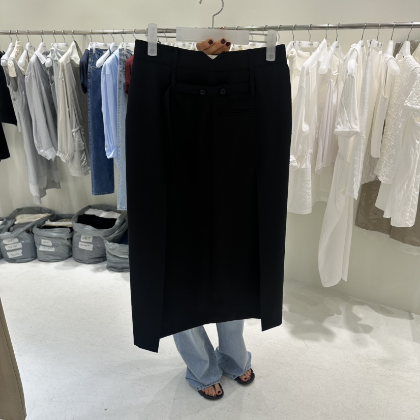 VEREN韓國東大門代購女士新款26春夏時尚職業半身裙中短裙VEREN半身裙/中短裙