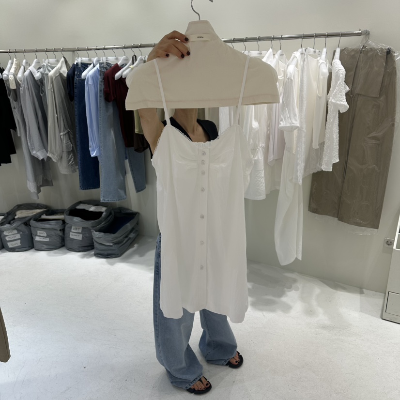 VEREN韓國直郵女裝新品人氣時尚26夏季推薦26春夏吊帶背心VEREN吊帶/背心圖色1