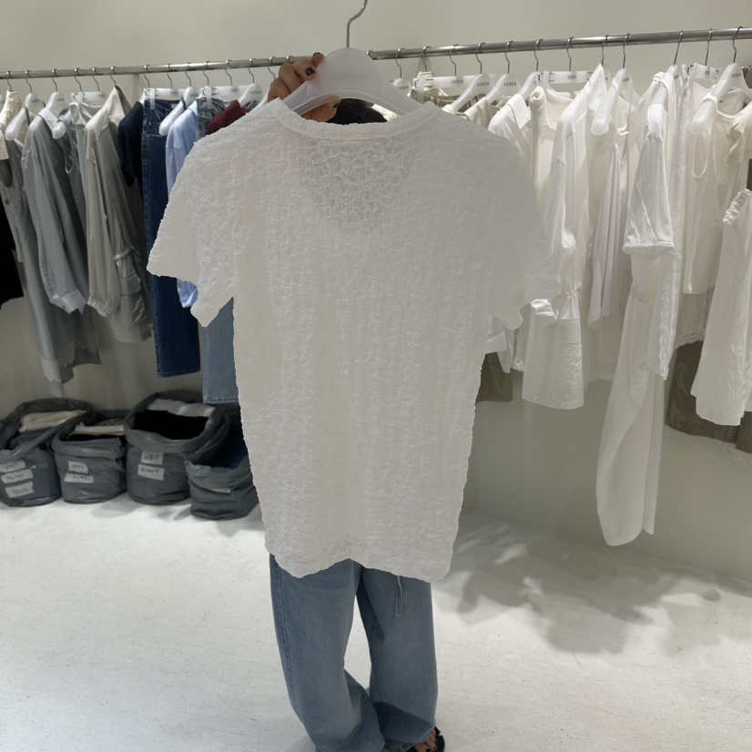 VEREN韓國直郵女裝新品26春夏時尚休閑職業人氣熱賣26夏季T恤VERENT恤