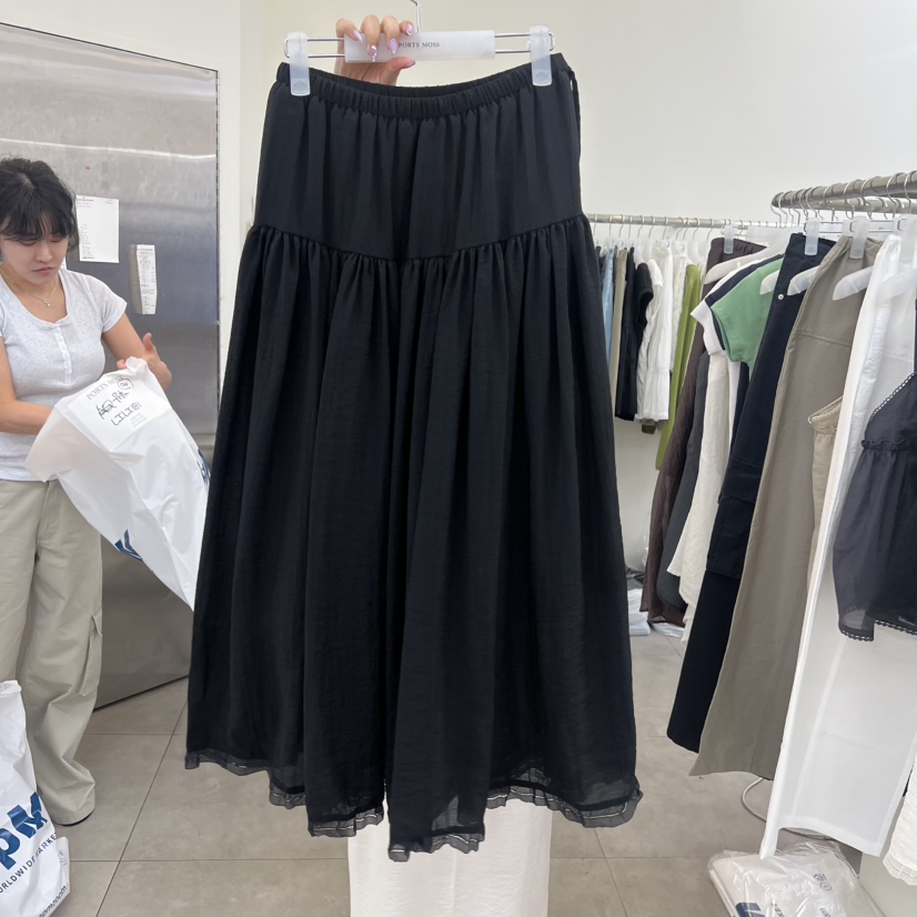PORTS MOSS韓國東大門代購女士新品熱賣26夏季休閑時尚長裙PORTS_MOSS長裙圖色2