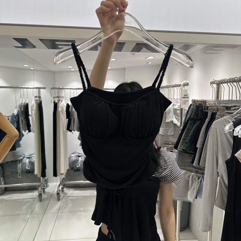 JENNIE韓國直郵實拍女士新品推薦休閑職業時尚吊帶背心束帶JENNIE/VENEFIT吊帶/背心圖色4