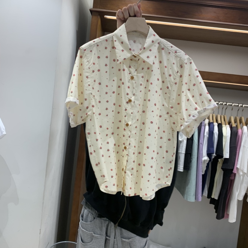 THE CAMEL韓國直郵女士新品26夏季襯衫蕾絲衫the came_l 家襯衫/蕾絲衫圖色2