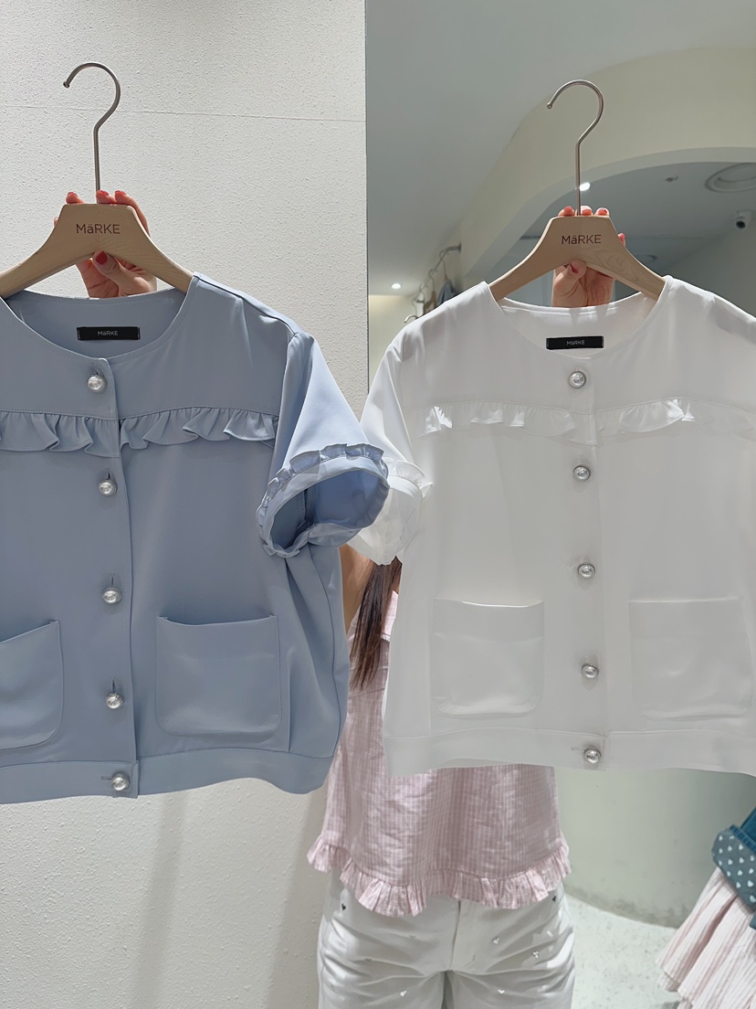 MARKE-P韓國東大門直郵女士新品人氣26春夏夾克短款緞面MARKE-P夾克