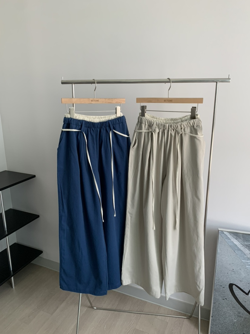 BETONE韓國直郵實拍女裝新款26春夏人氣職業26夏季休閑褲BETONE休閑褲