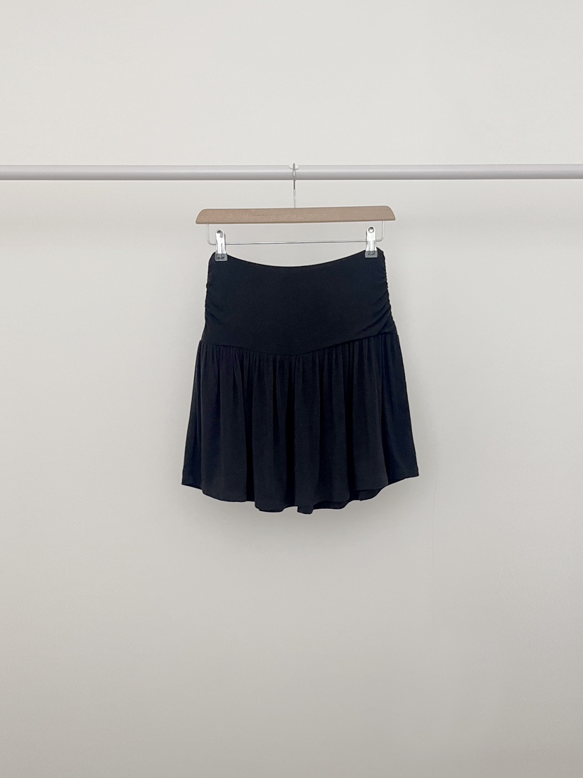 RE:OPENING韓國東大門代購女士新品26夏季時尚26春夏短裙褶皺RE:OPENING短裙