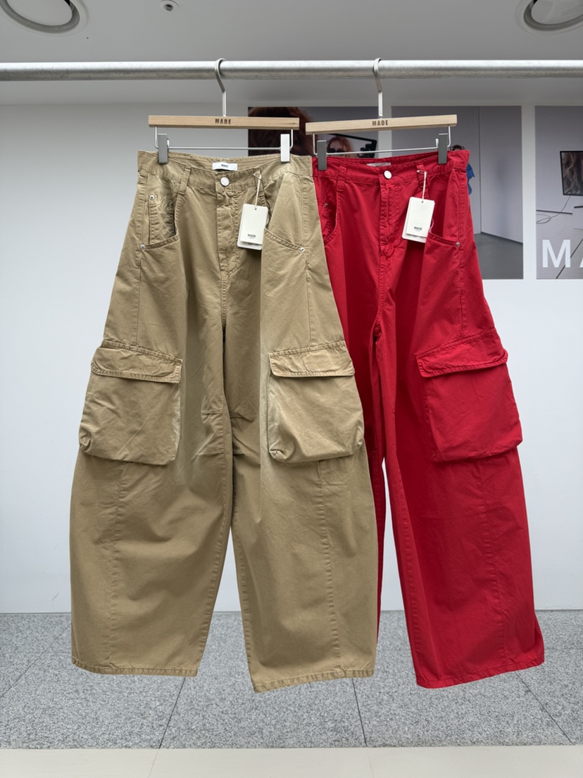 MADE-P韓國東大門代購女裝新品26春夏時尚26夏季職業休閑褲MADE-P休閑褲