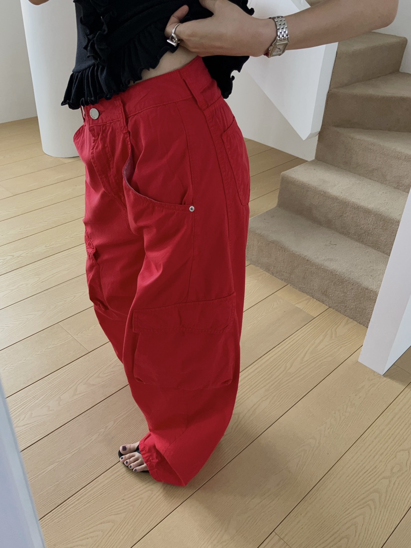 MADE-P韓國東大門代購女裝新品26春夏時尚26夏季職業休閑褲MADE-P休閑褲