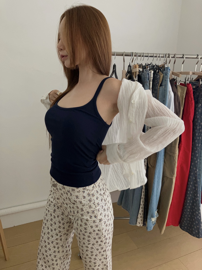 MADE-P韓國直郵女裝新品26夏季人氣推薦襯衫蕾絲衫亞麻布MADE-P襯衫/蕾絲衫