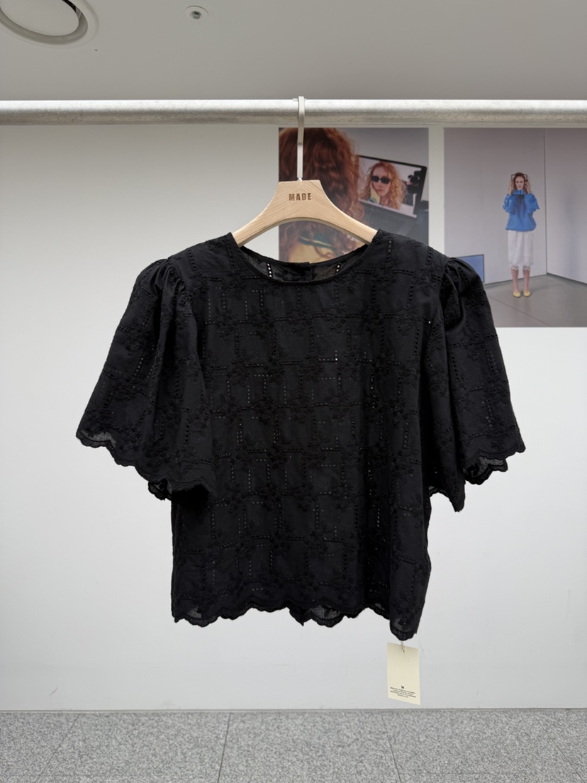 MADE-P韓國直郵女裝新品人氣熱賣推薦休閑26夏季襯衫蕾絲衫MADE-P襯衫/蕾絲衫圖色2