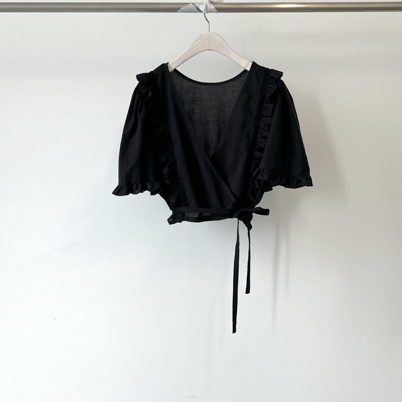 ANOTHER AVENUE韓國代購女裝新品26春夏26夏季襯衫蕾絲衫褶皺ANOTHER AVENUE襯衫/蕾絲衫圖色3