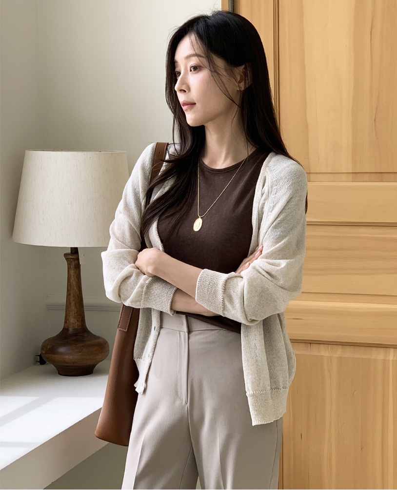 BLACK NOTE韓國東大門代購女士新品26夏季針織衫不含內搭BLACK NOTE針織衫