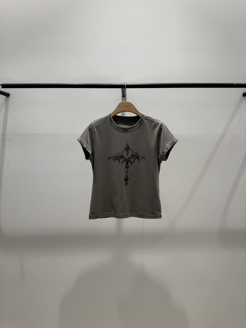 MELTED-P韓國東大門代購女士新品休閑熱賣職業26夏季T恤MELTED-PT恤圖色3