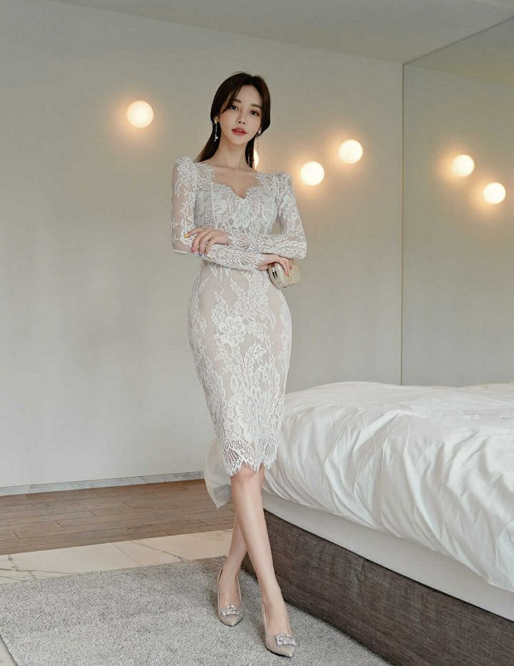 HIGH HEELS韓國直郵實拍女裝新品職業26春夏休閑熱賣連衣裙HIGH HEELS連衣裙