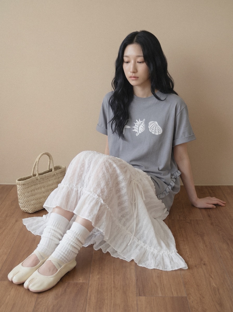 BEFORE SUNRISE韓國直郵女裝新品26春夏休閑人氣熱賣T恤BEFORE SUNRISET恤