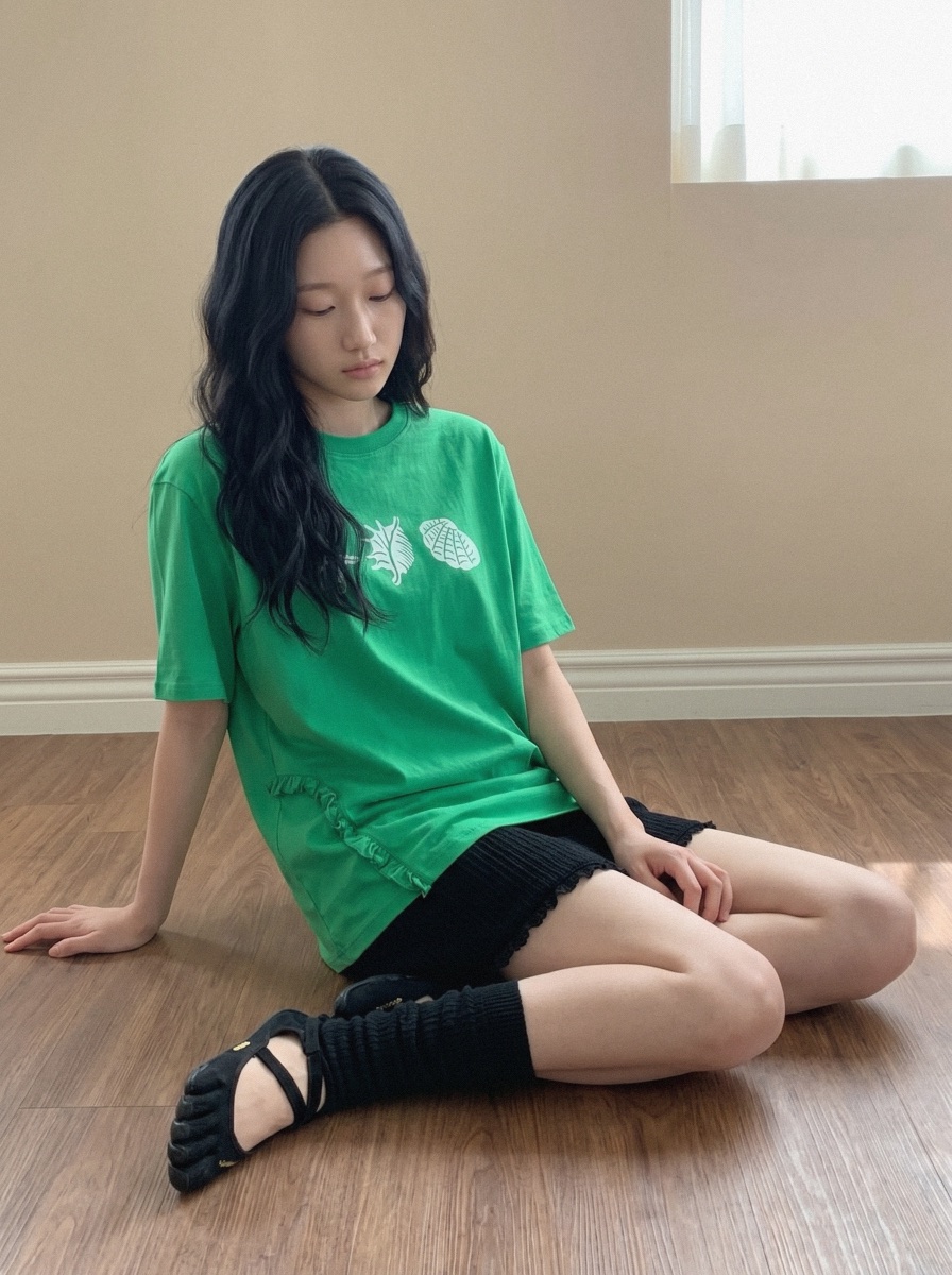 BEFORE SUNRISE韓國直郵女裝新品26春夏休閑人氣熱賣T恤BEFORE SUNRISET恤