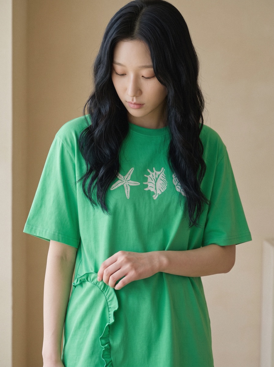 BEFORE SUNRISE韓國直郵女裝新品26春夏休閑人氣熱賣T恤BEFORE SUNRISET恤