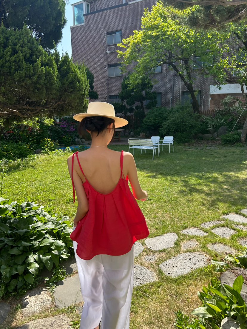 ME MO韓國東大門直郵女裝新品休閑推薦26夏季人氣吊帶背心ME MO吊帶/背心