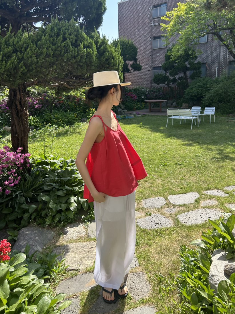 ME MO韓國東大門直郵女裝新品休閑推薦26夏季人氣吊帶背心ME MO吊帶/背心