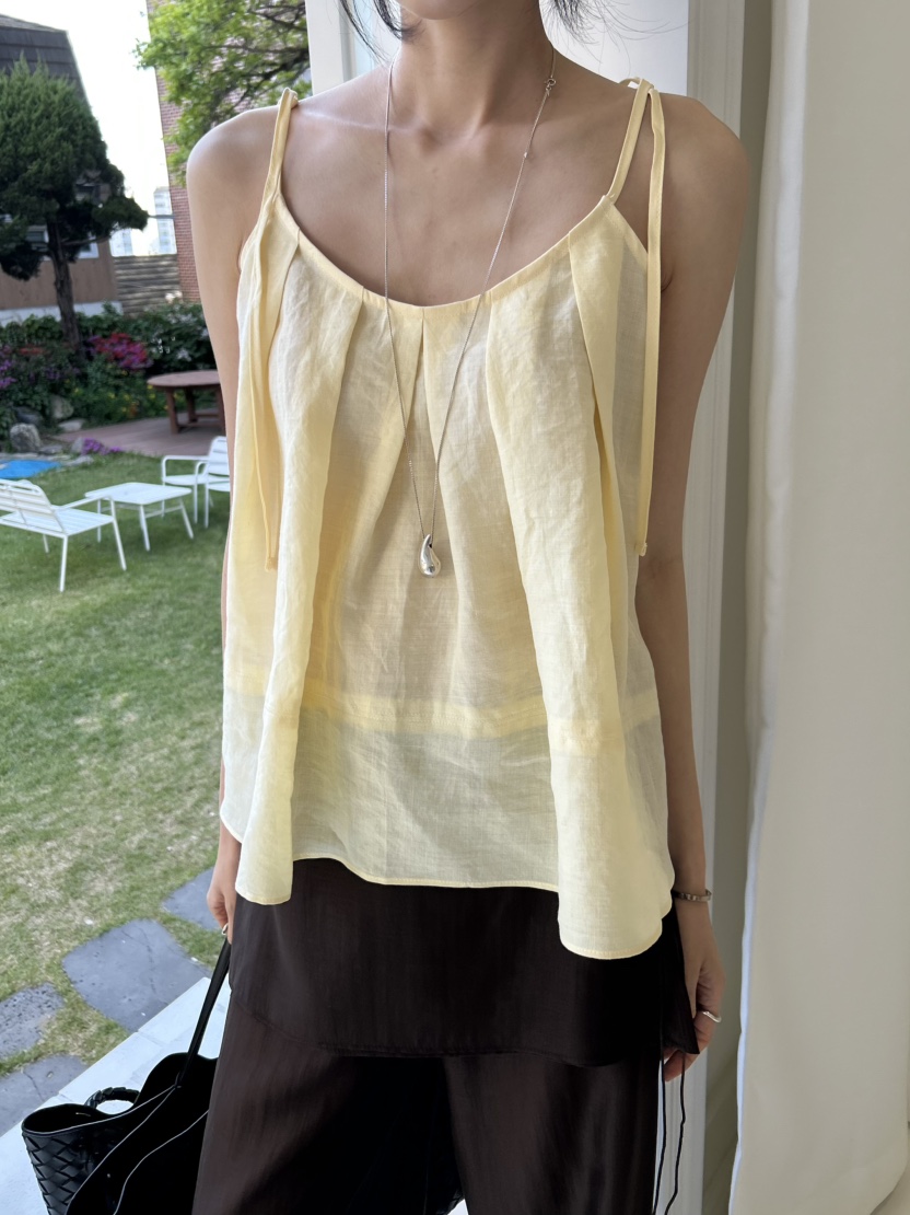 ME MO韓國東大門直郵女裝新品休閑推薦26夏季人氣吊帶背心ME MO吊帶/背心