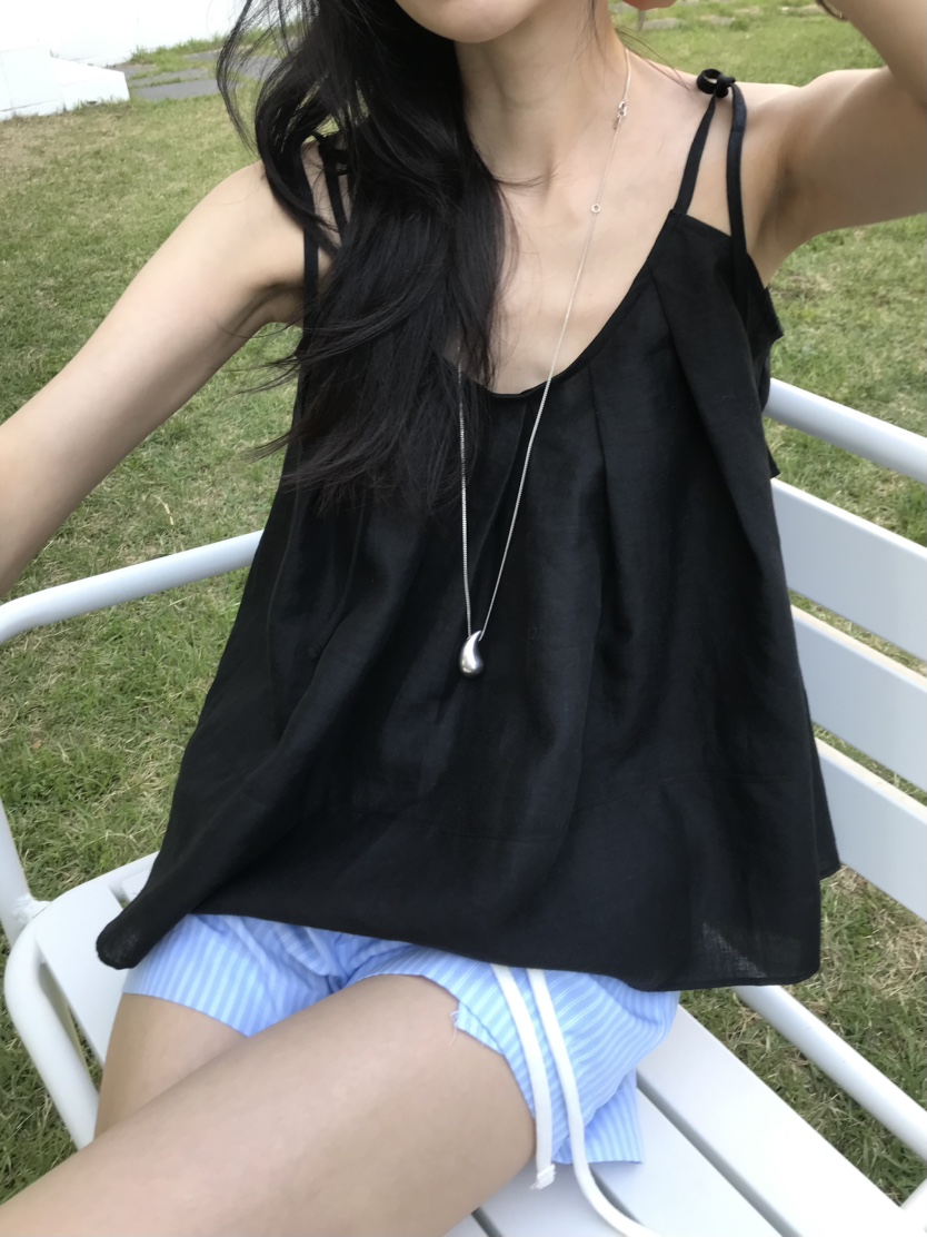ME MO韓國東大門直郵女裝新品休閑推薦26夏季人氣吊帶背心ME MO吊帶/背心圖色2