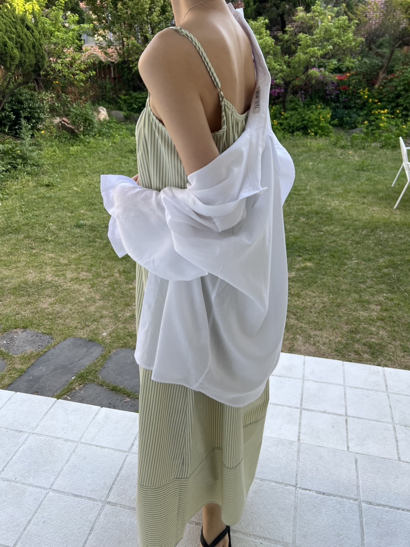 ME MO韓國直郵女裝新款休閑推薦26春夏職業襯衫蕾絲衫亞麻ME MO襯衫/蕾絲衫