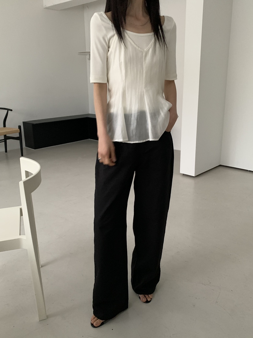 MOVENNE東大門實拍韓國女裝新款26春夏休閑職業推薦休閑褲MOVENNE休閑褲