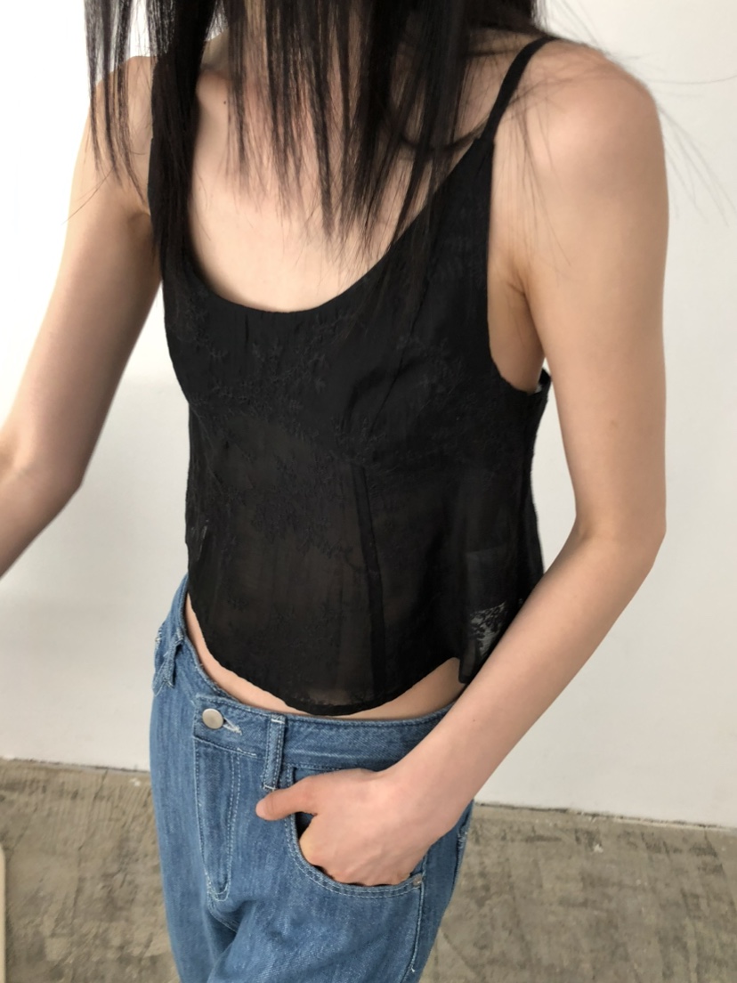 MOVENNE韓國直郵女士新款26春夏推薦休閑26夏季吊帶背心蕾絲MOVENNE吊帶/背心