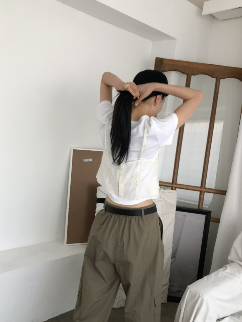 MOVENNE韓國直郵女士新款26春夏推薦休閑26夏季吊帶背心蕾絲MOVENNE吊帶/背心