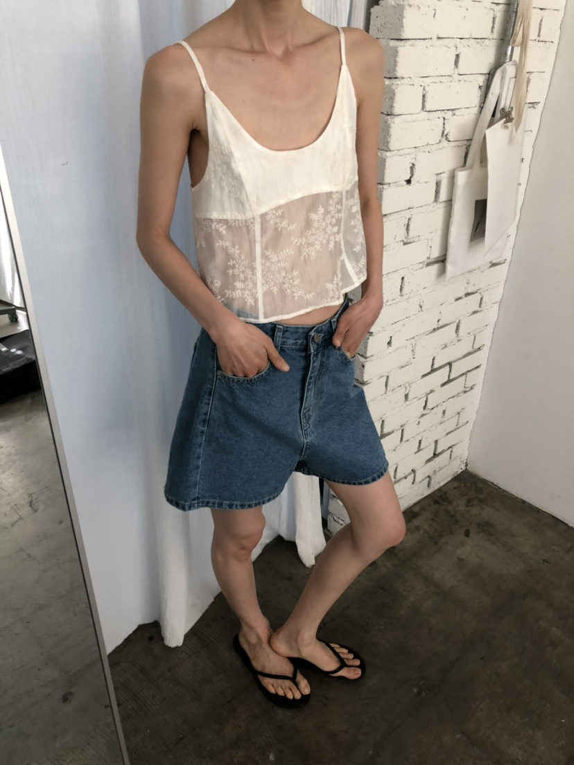 MOVENNE韓國直郵女士新款26春夏推薦休閑26夏季吊帶背心蕾絲MOVENNE吊帶/背心