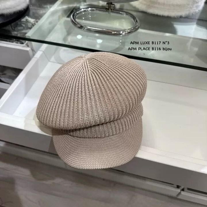 N3韓國東大門代購女裝新品熱賣休閑時尚職業帽子羅紋貝雷N3帽子