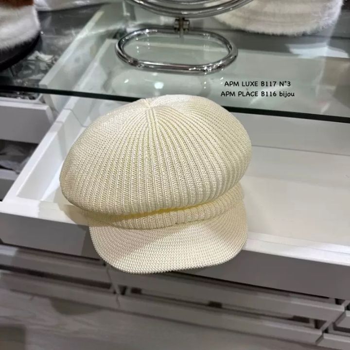 N3韓國東大門代購女裝新品熱賣休閑時尚職業帽子羅紋貝雷N3帽子圖色2