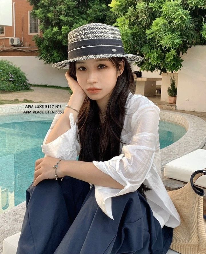 N3韓國代購女裝新款26夏季熱賣26春夏人氣時尚休閑推薦帽子N3帽子