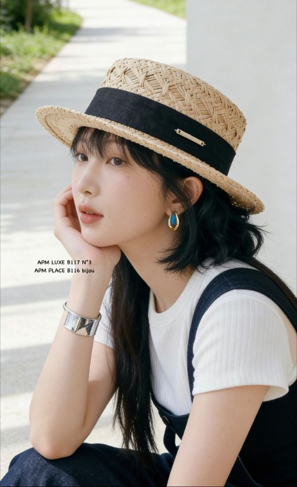 N3韓國直郵女裝新品26夏季職業休閑熱賣推薦時尚人氣帽子N3帽子