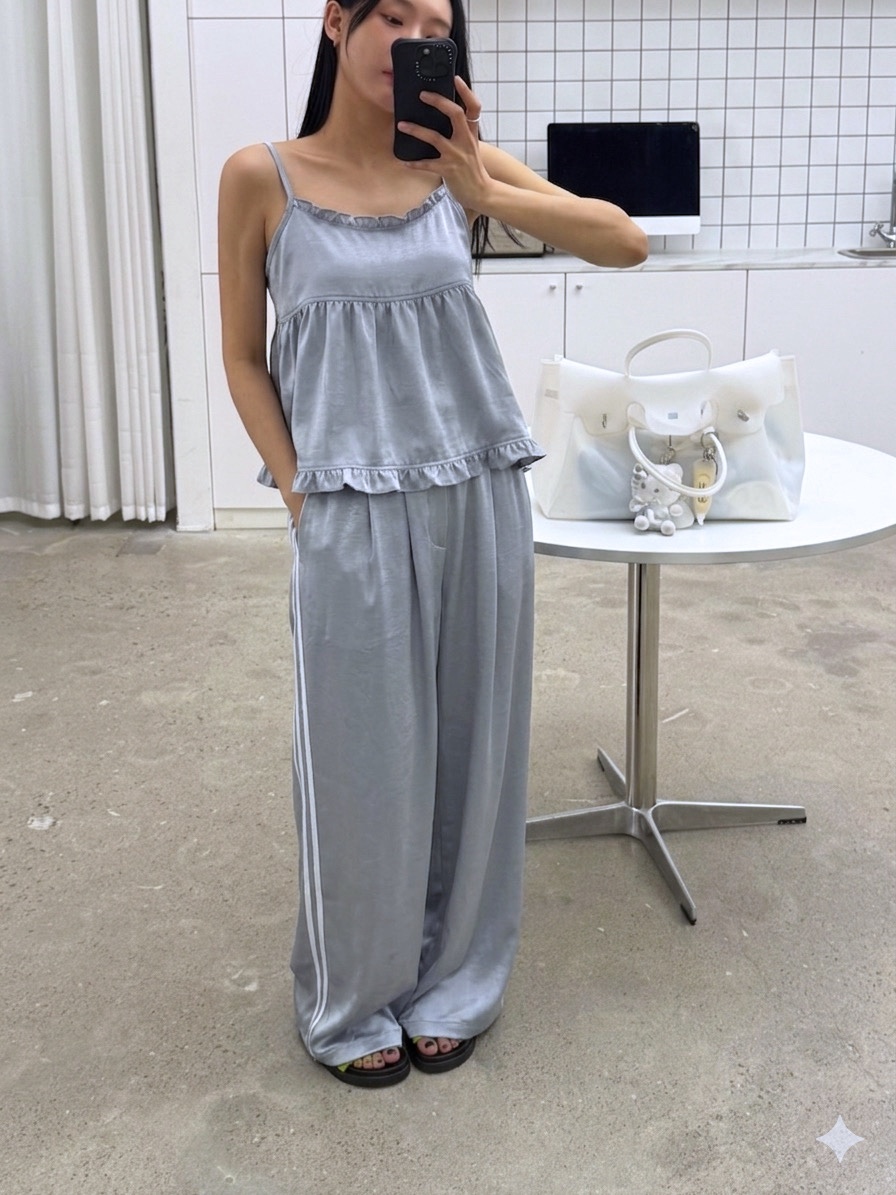 AB東大門實拍韓國女裝新款26夏季休閑時尚26春夏吊帶背心AB吊帶/背心