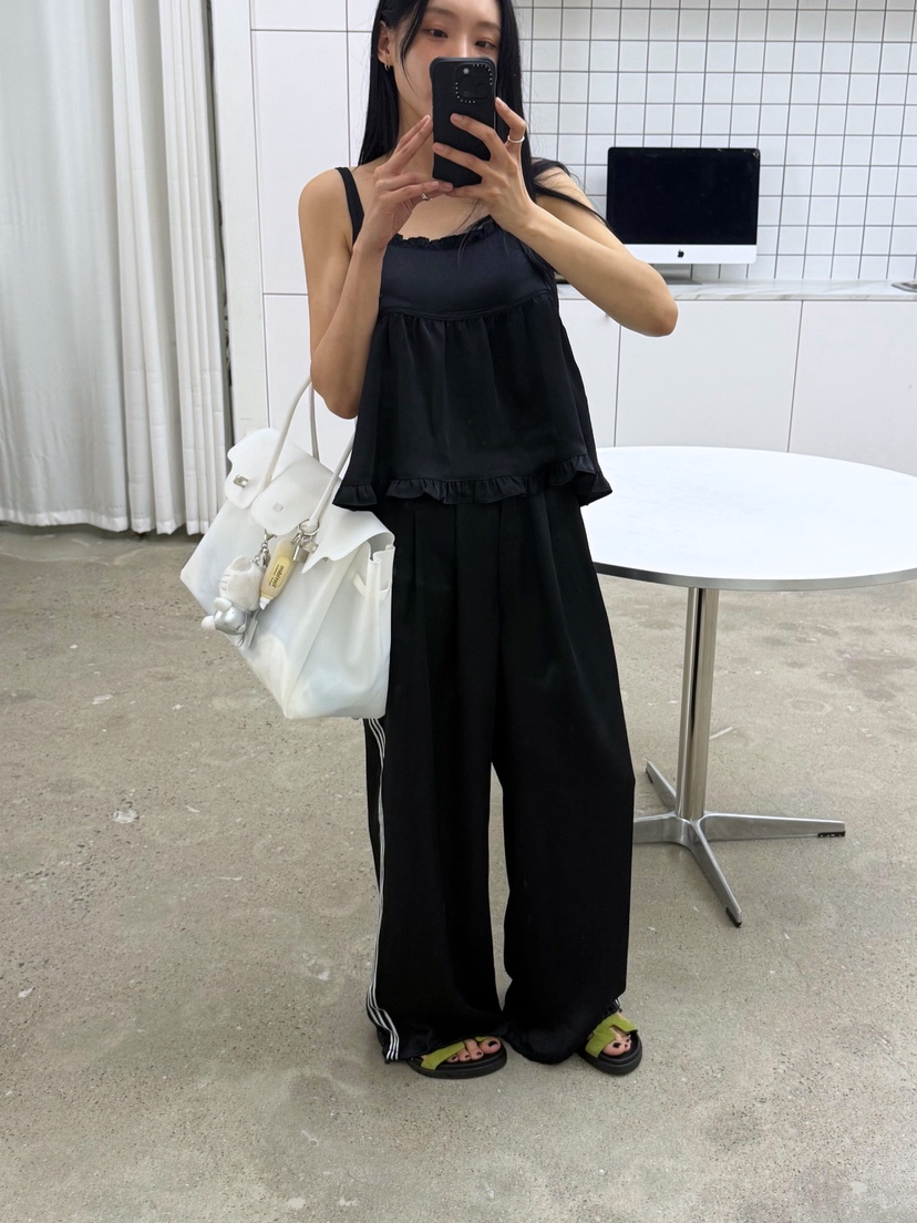 AB東大門實拍韓國女裝新款26夏季休閑時尚26春夏吊帶背心AB吊帶/背心