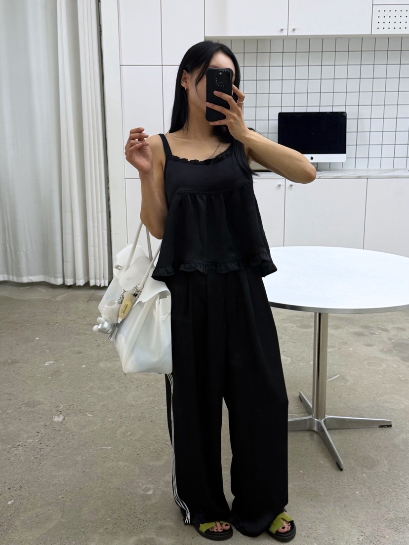 AB東大門實拍韓國女裝新款26夏季休閑時尚26春夏吊帶背心AB吊帶/背心