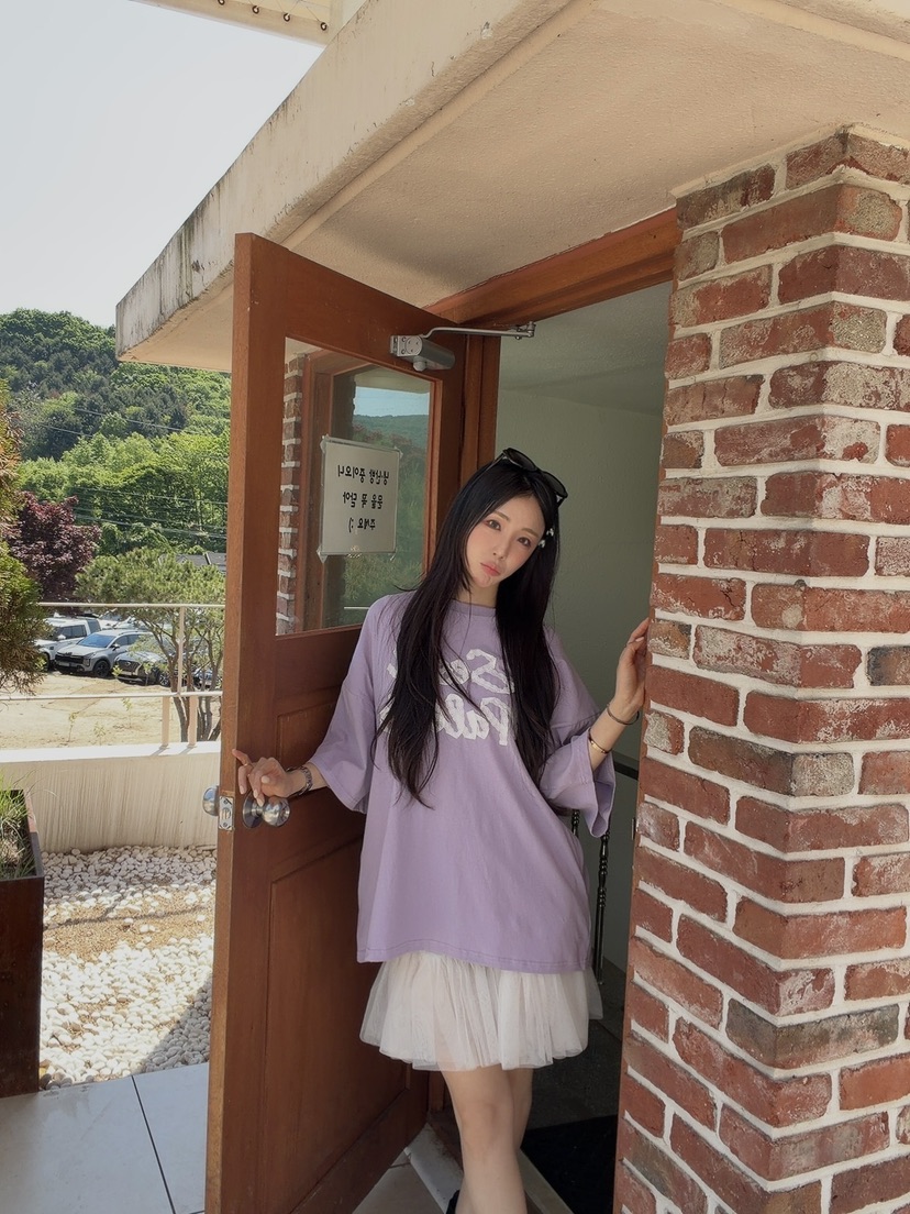 PALETTE-Q韓國代購女裝新品26夏季休閑熱賣人氣T恤刺繡蕾絲PALETTE-QT恤