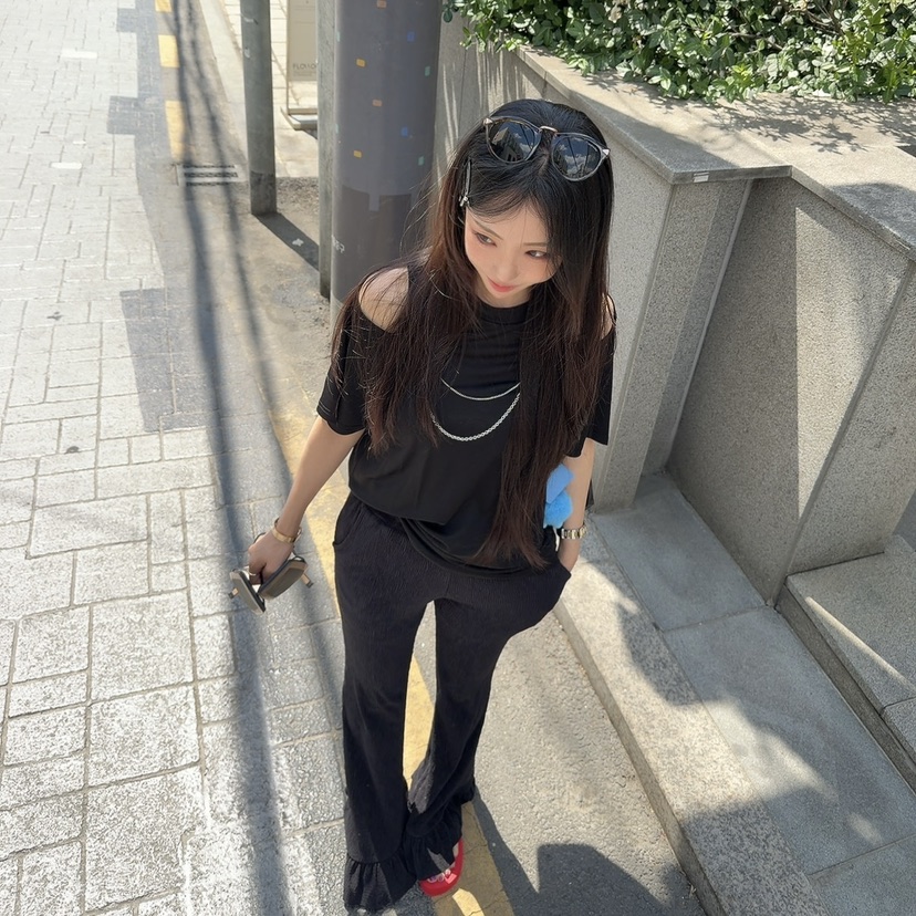 PALETTE-Q韓國東大門直郵女裝新款職業推薦時尚熱賣人氣T恤PALETTE-QT恤