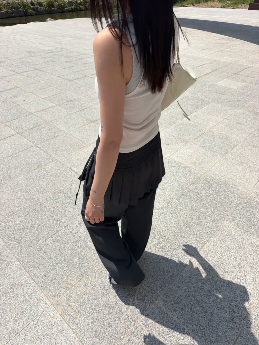 GLITTER東大門實拍韓國女士新品26夏季熱賣職業時尚人氣裙褲GLITTER裙褲