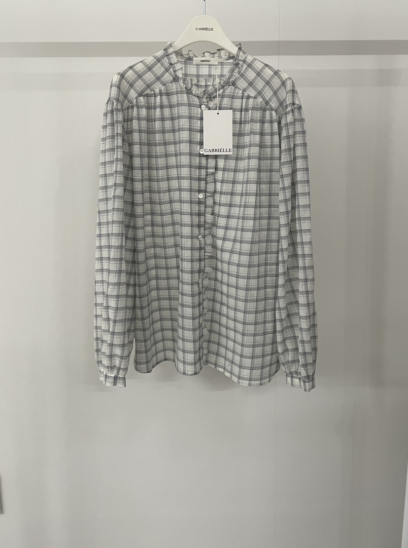 GABRIELLE韓國東大門代購女士新品熱賣26春夏休閑襯衫蕾絲衫GABRIELLE襯衫/蕾絲衫圖色2