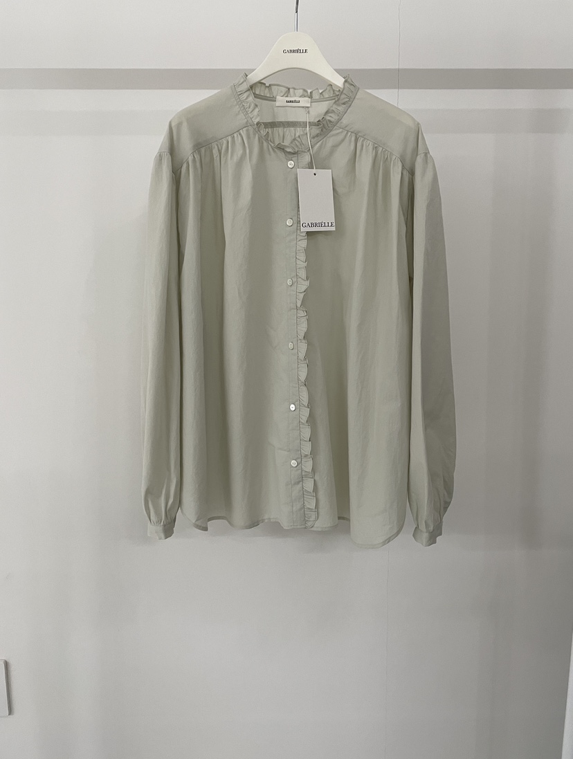 GABRIELLE韓國東大門代購女士新品熱賣26春夏休閑襯衫蕾絲衫GABRIELLE襯衫/蕾絲衫圖色3