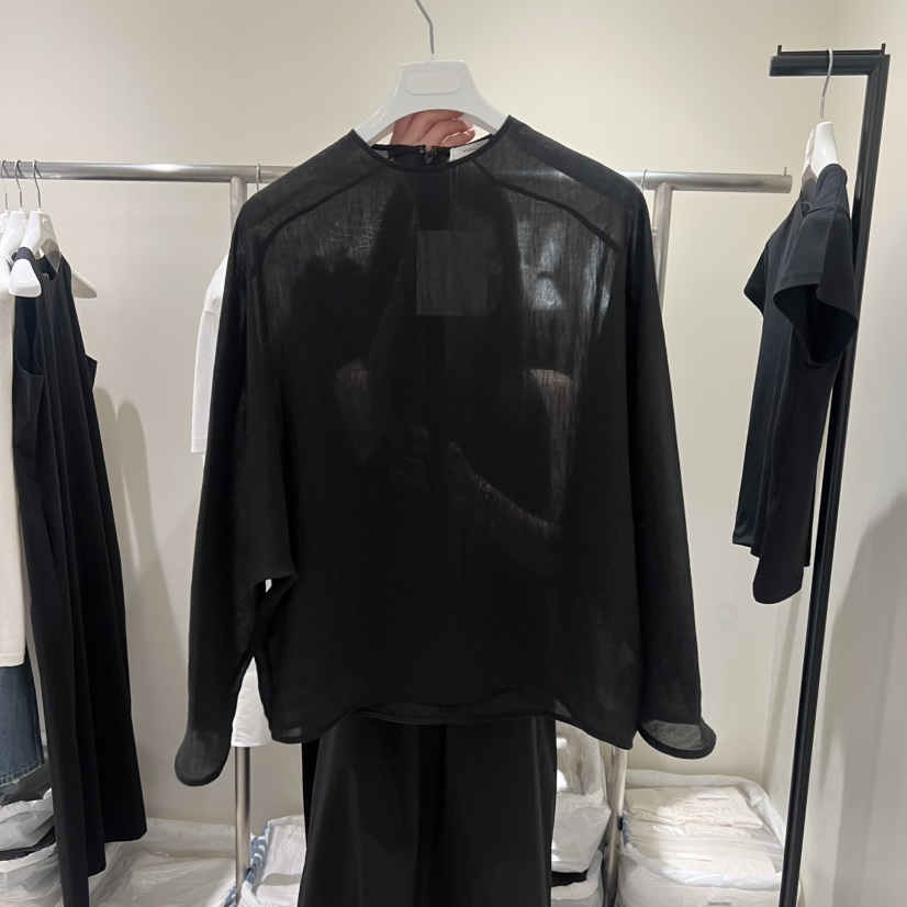 MASCULINE韓國直郵女士新款推薦時尚職業休閑26春夏襯衫蕾絲衫MASCULINE襯衫/蕾絲衫圖色1