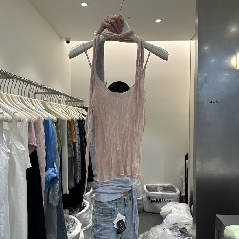 ALTER韓國直郵女裝新品人氣26夏季時尚休閑吊帶背心不含內搭Alter吊帶/背心圖色2