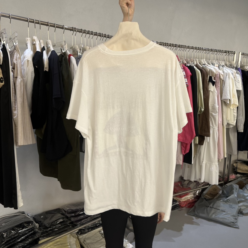 DOUBLE STANDARD/LE SMOKING/MAISONSTAFF韓國東大門代購女士新款推薦T恤MAISONSTAFFT恤